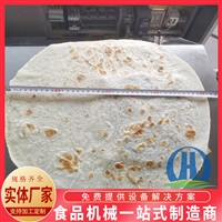 赫品机械机械设备全自动3秒出饼烙馍机 供应水烙馍机视频 双面烤花单饼机图片 价格