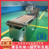 赫品机械机械设备自动式烙馍机 双面烤花烙馍机 圆形筋饼机图片 价格