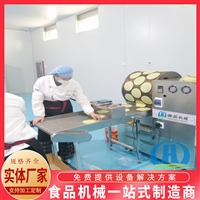 赫品机械机械设备赫品连续式蛋皮机 金丝肉卷蛋皮机器 蛋制品成型设备图片 价格