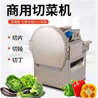 万芒机械切菜机新型切菜机 万芒 多功能食堂用土豆切丝机 全自动电动切菜设备图片 价格