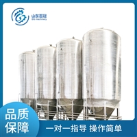 百冠机械机械设备鲜酿啤酒设备 啤酒精酿设备 配备清洗包装器械图片及产品详情