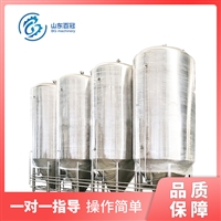 百冠机械机械设备鲜啤酒设备一套价格 生产啤酒整套设备的厂家图片及产品详情