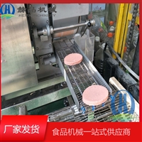 赫品机械机械设备山东肉饼成型机 鱼肉饼成型机器 碎肉自动成型设备图片及产品详情