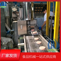 赫品机械机械设备鸡扒肉饼成型机 鸡排饼生产线 连续式鱼饼成型机厂家图片及产品详情