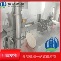 赫品机械机械设备赫品合成肉饼成型机 全自动红薯饼成型设备 各种形状肉饼成型机器图片及产品详情