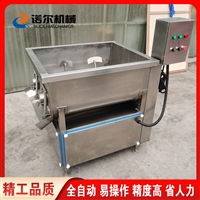诺尔机械设备鱼糜虾滑拌馅机 诺尔香肠肉馅搅拌机 枣泥馅料拌馅设备图片 价格