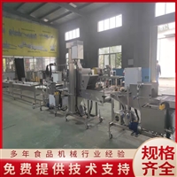 赫品机械机械设备藕片挂浆机 绿豆丸子上浆机 菜丸子裹浆设备图片及产品详情
