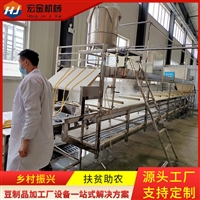 济南宏金机械设备有限公司机械设备乡村振兴蒸汽式腐竹机 自动烘干腐竹油皮机可定制图片及产品详情