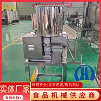 赫品机械机械设备小型鸡块成型机 汉堡肉饼成型设备 鱼饼制作机图片及产品详情