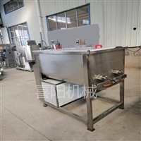 喜阳机械机械设备肉馅搅拌机 不锈钢拌馅机 自动出料拌馅机图片 价格