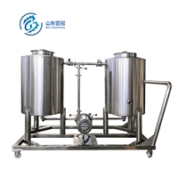 百冠机械机械设备精酿啤酒设备 100斤/500斤/1000斤可选 啤酒厂专用设备图片及产品详情