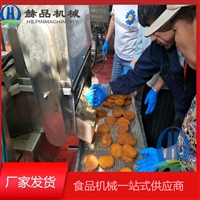 赫品机械机械设备赫品墨鱼饼成型机 全自动鱼饼成型设备 黄金虾堡成型机器图片及产品详情