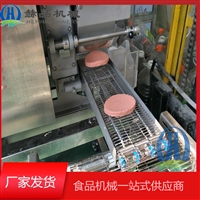 赫品机械机械设备赫品什锦蔬菜饼成型机 全自动卡通鸡块成型设备厂家图片及产品详情