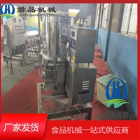 赫品机械机械设备香酥鱼饼成型机 全自动鱼泥成型机 鱼饼成型设备图片及产品详情