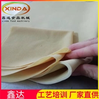 鑫達食品機械機械設備商用豆腐皮機 豆皮機廠家 技術教學包教會圖片及產品詳情