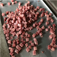 山東普英工業肉制品加工設備切丁機 小型不銹鋼食品350肉類切丁機廠家圖片 價格