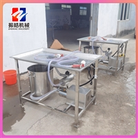 山东振皓机械设备盐水注射机 猪蹄手动盐水注射机 小型不锈钢盐水注射机 振皓注射机图片 价格