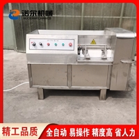 诺尔机械设备冷冻猪肉切肉丁机器 鸭胸肉切粒设备 全自动鸭腿肉切块机图片及产品详情