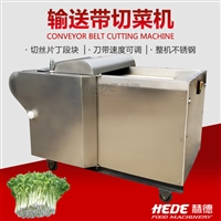 赫德切菜机辣椒豆角切菜机 不锈钢茴香芹菜切馅机 赫德 商用糍粑牛肉切片机图片 价格