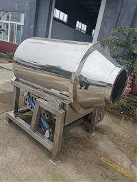 荣昌机械机械设备全自动饲料滚筒炒货机 环保电磁加热荞麦炒炉 葵花籽卧式炒货机图片及产品详情