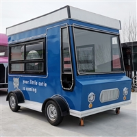 便杰餐车机械设备移动小吃车 摆摊早餐车 多功能烧烤车图片 价格