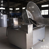 诸城泰昊机械设备泰昊机械 麻辣小龙虾油炸机 锅巴油炸机 猫耳酥油炸机图片 价格