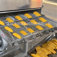 海盛上糠机肉制品加工设备糯米饼裹糠设备 自动加热山楂球上糖机 紫薯球裹芝麻流水线图片及产品详情