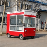 极致商贸机械设备小型早餐车 商业移动小吃车 景区果蔬车 美食餐车图片 价格