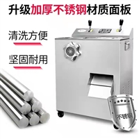 創(chuàng)達(dá)機械設(shè)備絞肉機器 萬芒 商用大功率絞肉機 電動多功能不銹鋼絞餡碎肉機圖片 價格