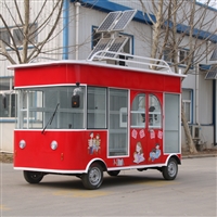 极致商贸机械设备电动移动式餐车 电动餐车 街景店车 早餐车价钱图片 价格