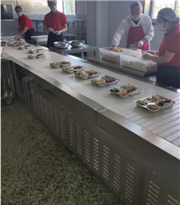 广州沃斯特机械设备冷链团餐微波加热设备 盒饭微波灭菌设备图片及产品详情