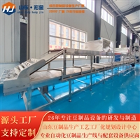 济南宏金机械设备有限公司机械设备乡村振兴成套腐竹加工设备 全自动腐竹机 腐竹生产线包安装图片及产品详情