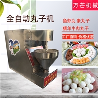 创达机械机械设备肉丸子机 创达 丸子成型机 仿手工蔬菜萝卜丸子机 鱼丸子机器图片 价格