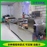 万年红机械设备全自动烙馍机 新款春饼机 烙饼机生产线图片 价格