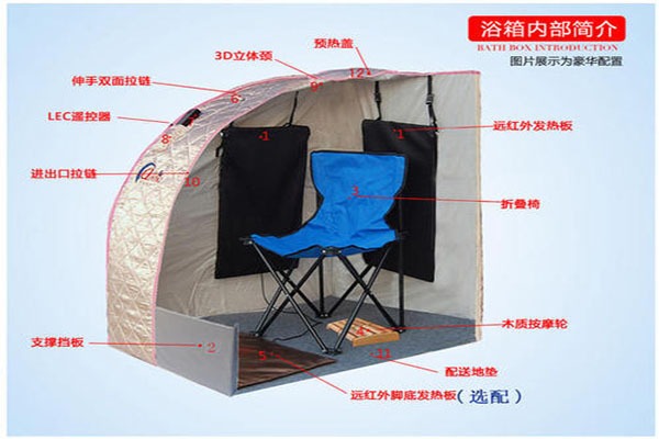 蒸浴美健康桑拿机