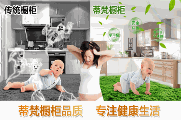 蒂梵不锈钢健康橱柜